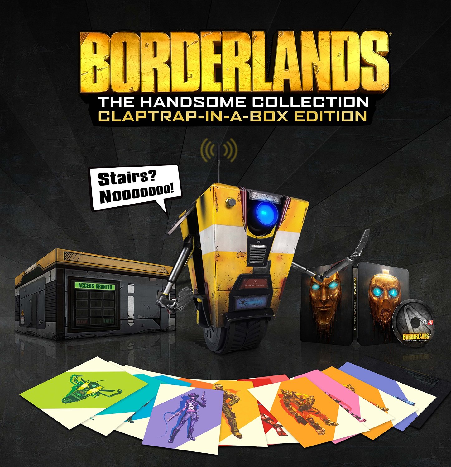 The handsome collection. Borderlands collection. Borderlands: the handsome collection. Borderlands: the handsome collection обложка. Harmonious Claptrap.